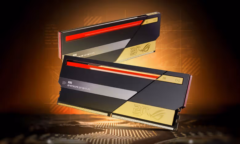 DDR5 ASUS ROG : un premier kit 48 Go en CL26 à 5 999 yuans, avec SK hynix M-die 1 ASUS ROG 20 DDR5 MEMORY kit