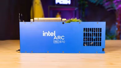 Intel Arc Pro B70 Review Test Benchmarks Intel