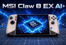 MSI Claw 8 EX AI+