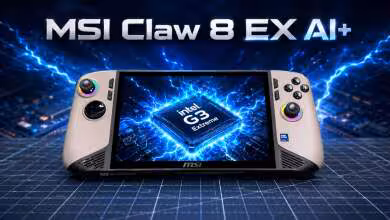 MSI Claw 8 EX AI+