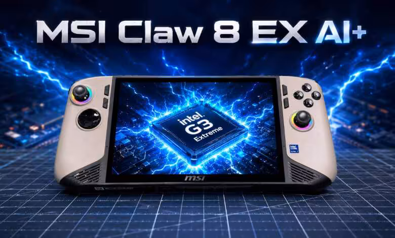 MSI Claw 8 EX AI+ : un Launch Pack repéré en Europe avant une annonce autour du Computex 1 MSI Claw 8 EX AI+