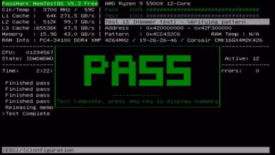 Memtest86+ 8.10 améliore le test mémoire sur Panther Lake, Lunar Lake et LPDDR5