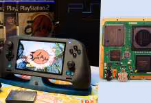 PLAYSTATION 2 PORTABLE CUSTOM PCB
