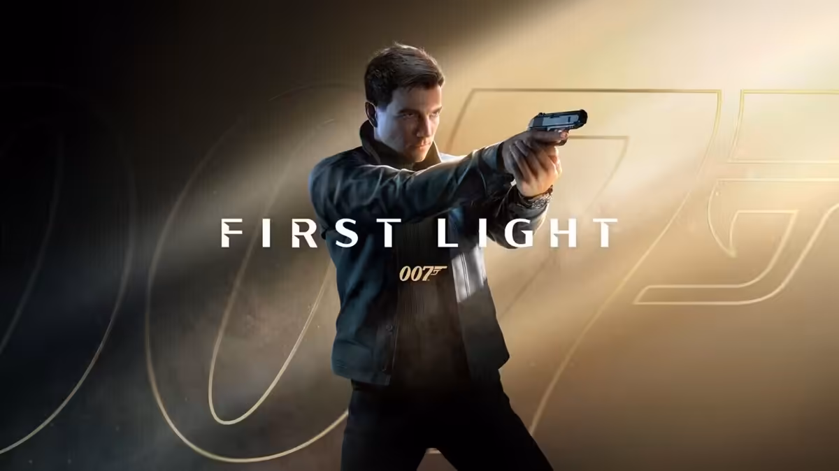 AMD Adrenalin 26.5.2 WHQL corrige les RX 9000 et ajoute Forza Horizon 6 2 Affiche 007 First Light avec James Bond tenant un pistolet, fond doré et logo du jeu