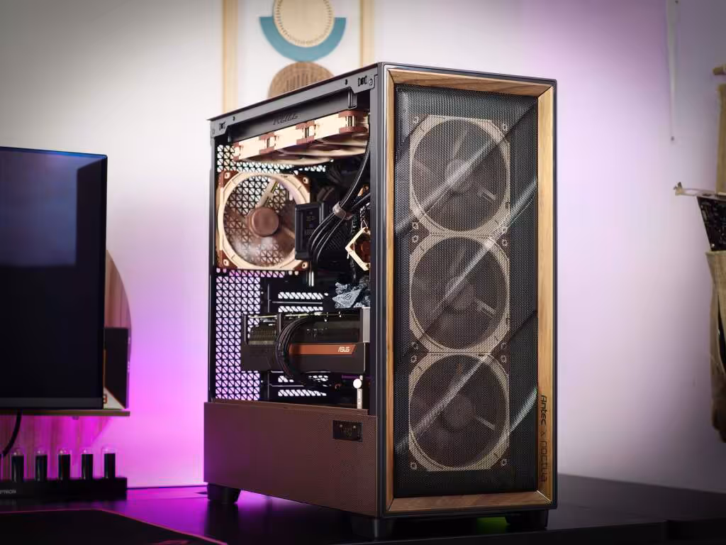 Un PC à 6 000 € full Noctua x ROG qui divise la communauté Facebook 11 build flux pro noctua asus rog 08