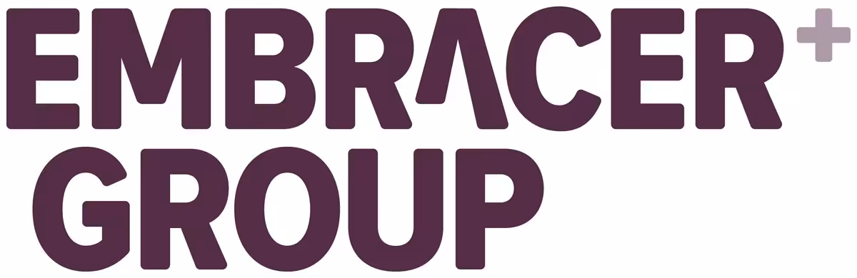 Embracer Group scinde ses activités et place Tomb Raider, Metro et LOTR chez Fellowship 2 Logo Embracer Group sur fond blanc, texte violet foncé