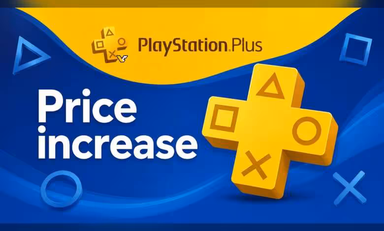 PlayStation Plus augmente ses offres 1 mois et 3 mois pour les nouveaux abonnés 1 Capture d'annonce PlayStation Plus sur augmentation des prix avec logo et icônes des boutons.
