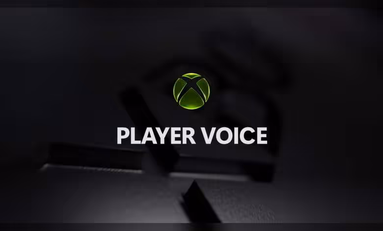Xbox Player Voice : les joueurs réclament des exclus, le multijoueur gratuit et la rétrocompatibilité 1 Logo Xbox Player Voice sur fond sombre, visuel promotionnel Microsoft/Xbox