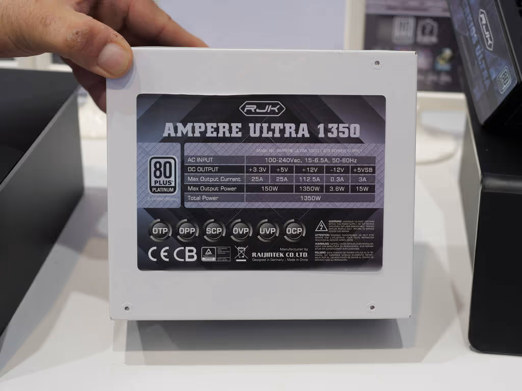 RAIJINTEK dévoile ses alimentations 2026, du bloc simple au bloc 3000 W 4 AMPERE ULTRA 02