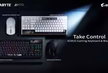Clavier AORUS K10 INFINITY Souris M10 show