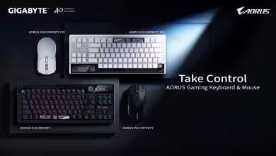 Clavier AORUS K10 INFINITY Souris M10 show