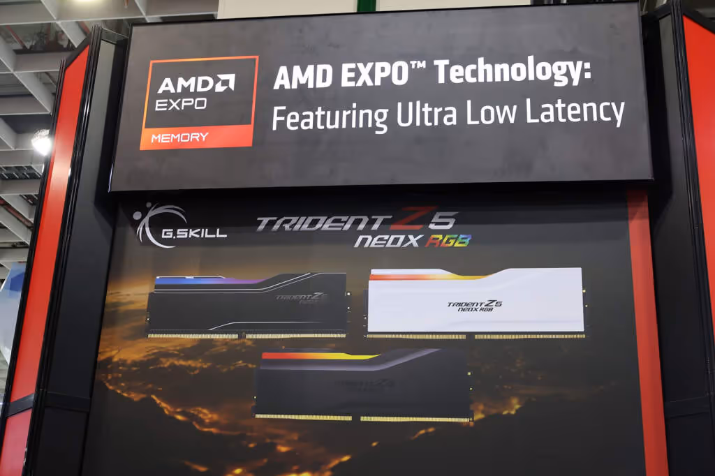G.SKILL au Computex 2026 : la DDR5 pousse les limites, du gaming à l’IA 11 GSkill Trident Z5 NeoX RGB