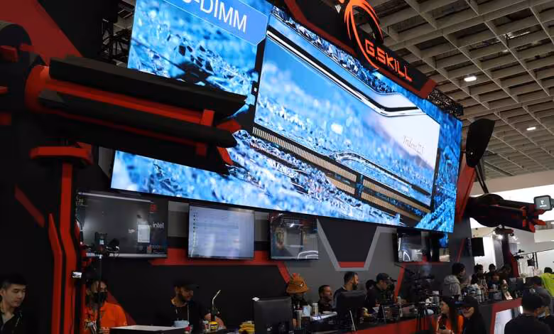 G.SKILL au Computex 2026 : la DDR5 pousse les limites, du gaming à l’IA 1 GSkill computex 2026 booth