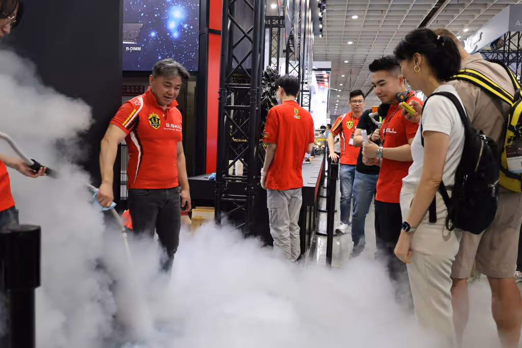 G.SKILL au Computex 2026 : la DDR5 pousse les limites, du gaming à l’IA 2 GSkill computex 2026 ln2