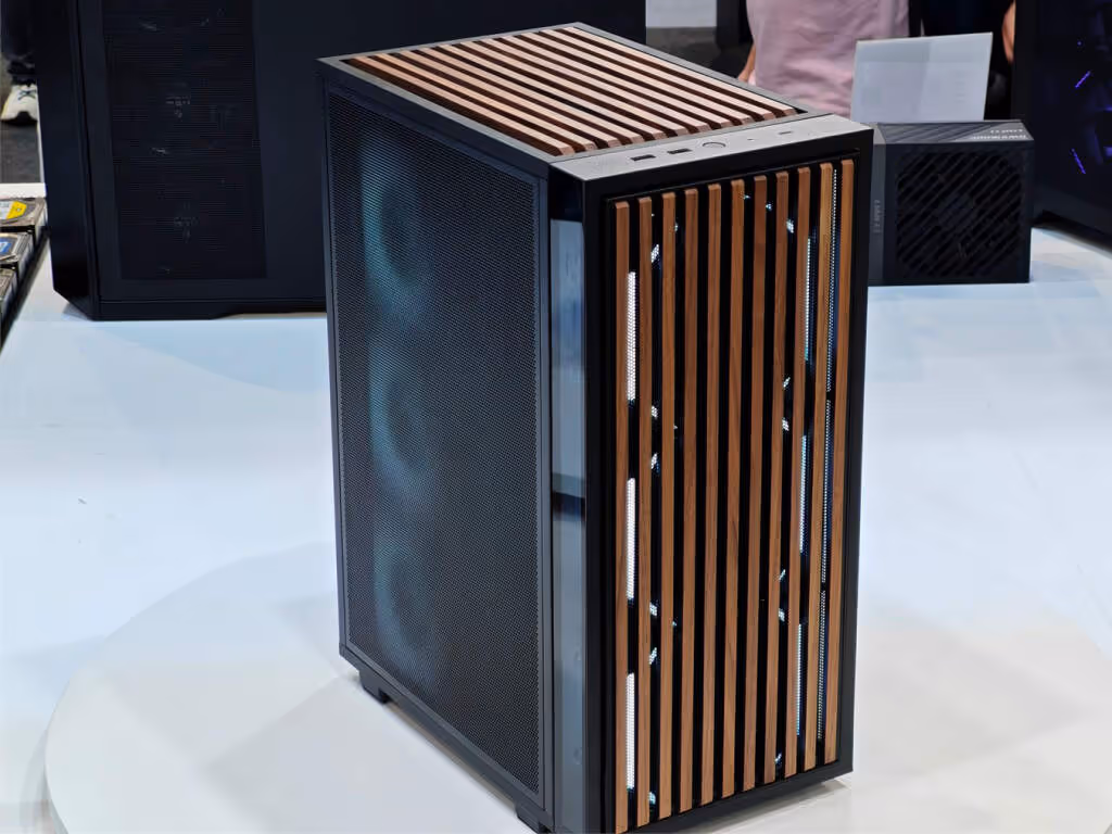 Lian Li B4-MATX : l’esprit DAN Cases A4 passe au MicroATX 7 Lian li b4 matx wood aerodeck 01