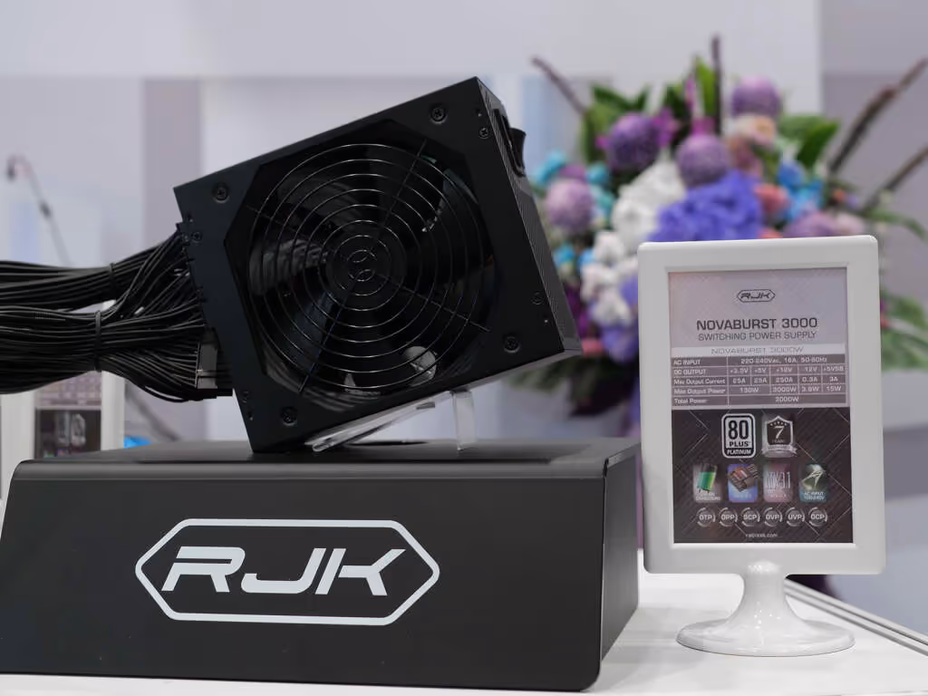 RAIJINTEK dévoile ses alimentations 2026, du bloc simple au bloc 3000 W 12 NOVABURST alimentation 3000 Watts 01