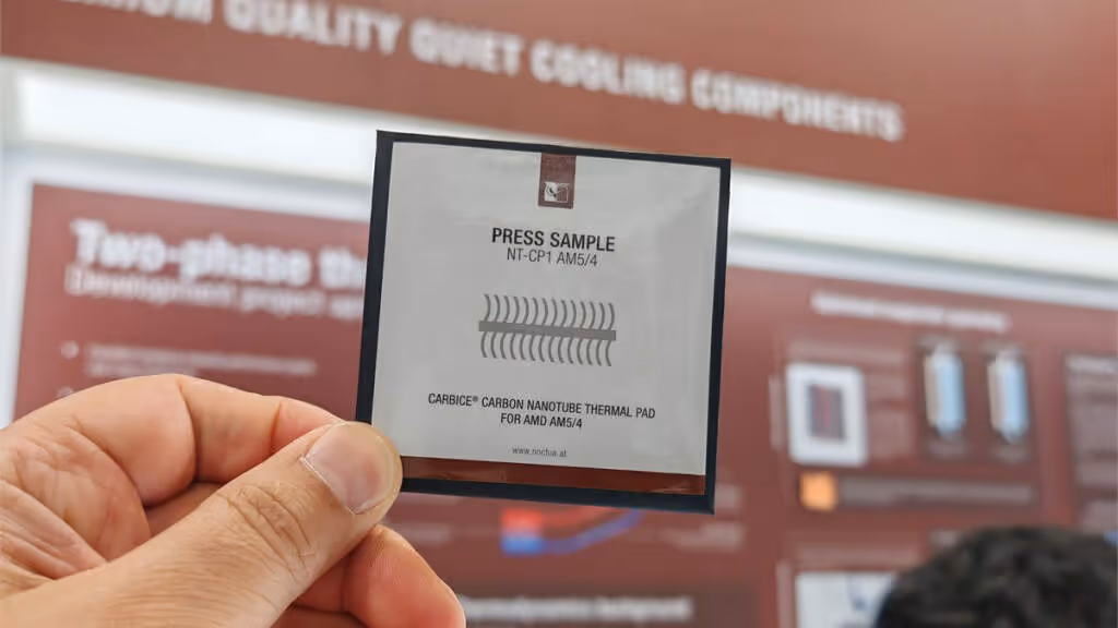 Noctua NT CP1 Carbice sample