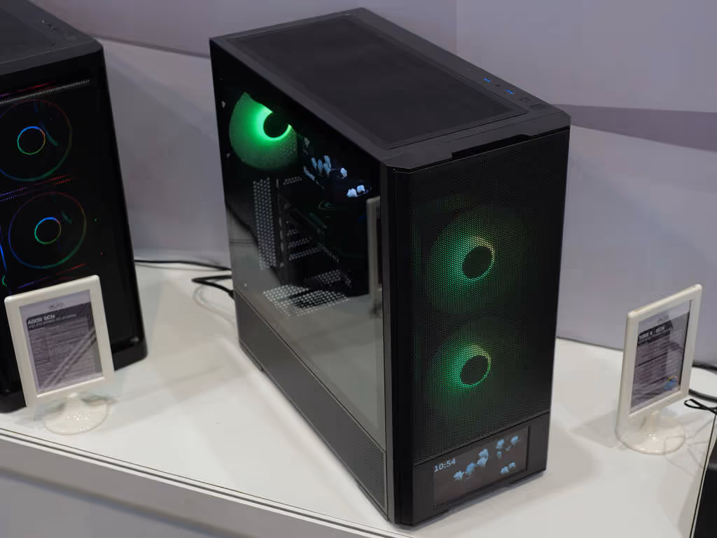 RAIJINTEK dévoile ses nouveaux boîtiers au Computex 2026, du Micro-ATX au monstre E-ATX 8 RAIJINTEK AGOS SCN 03