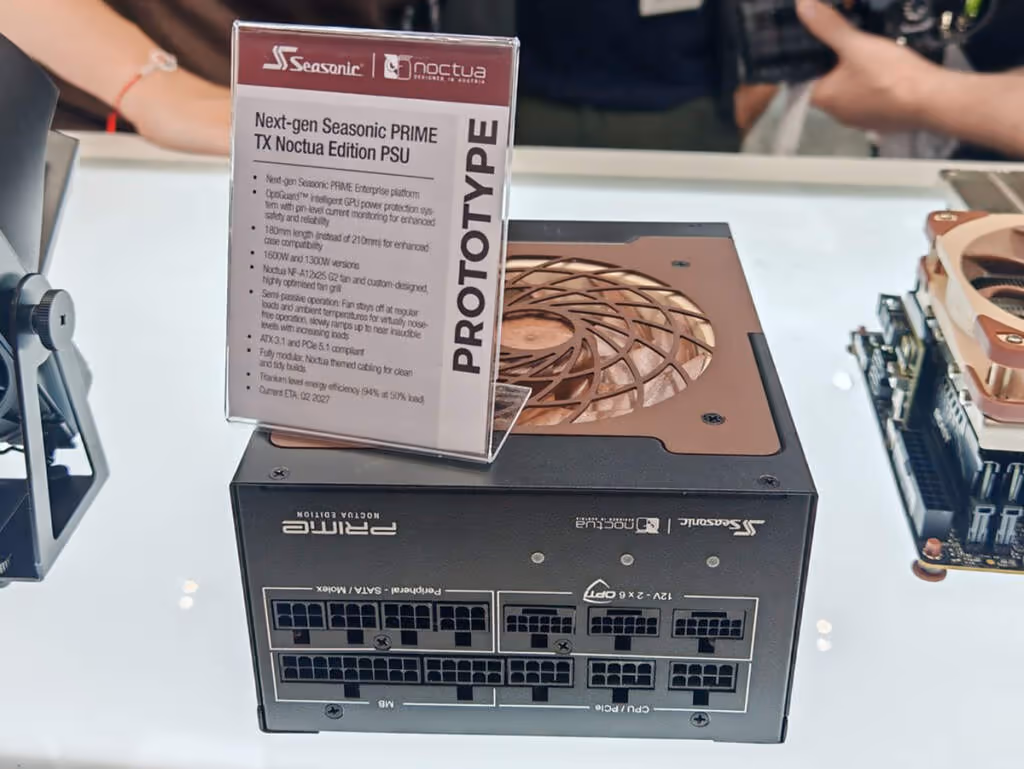 Seasonic PRIME TX Noctua Edition optiguard