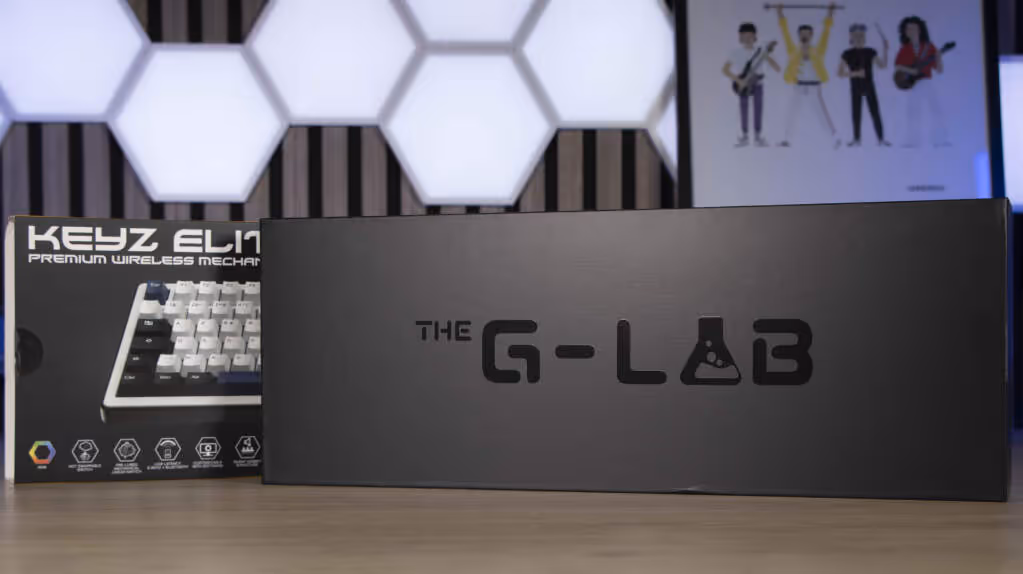 The G LAB Keyz Elite 450 WB déballage