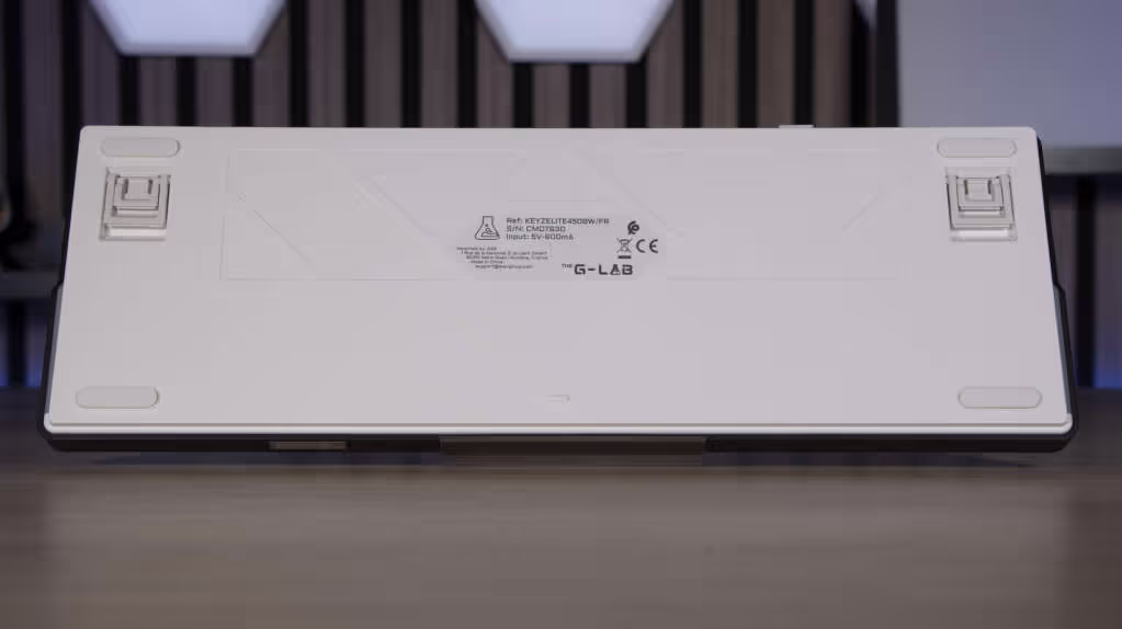 The G LAB Keyz Elite 450 WB dessous ue globale