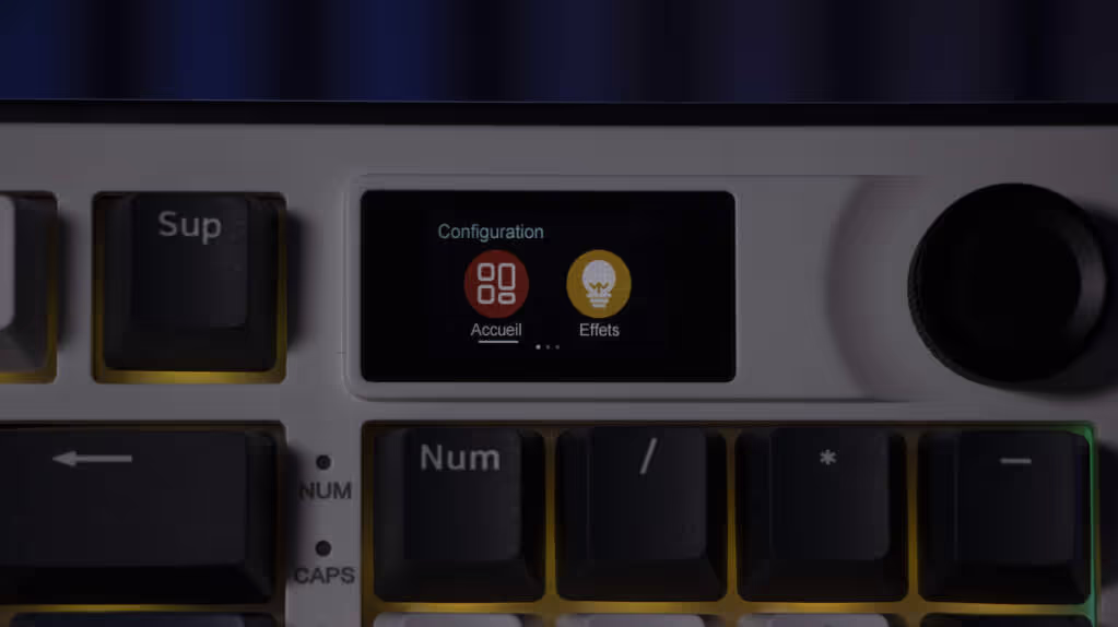 The G LAB Keyz Elite 450 WB écran configuration (1)