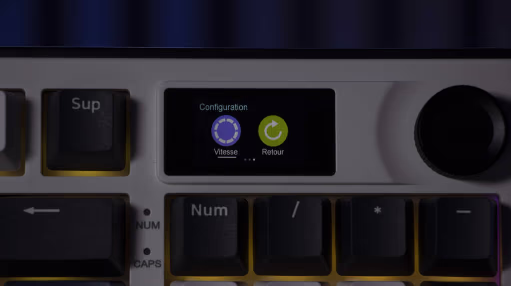The G LAB Keyz Elite 450 WB écran configuration (3)