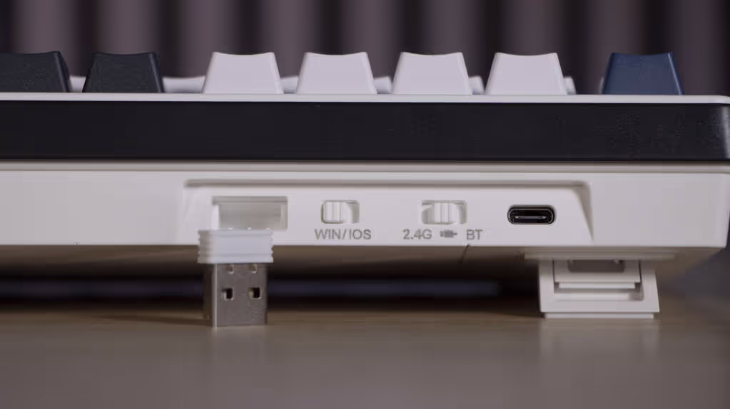 The G LAB Keyz Elite 450 WB ports ES