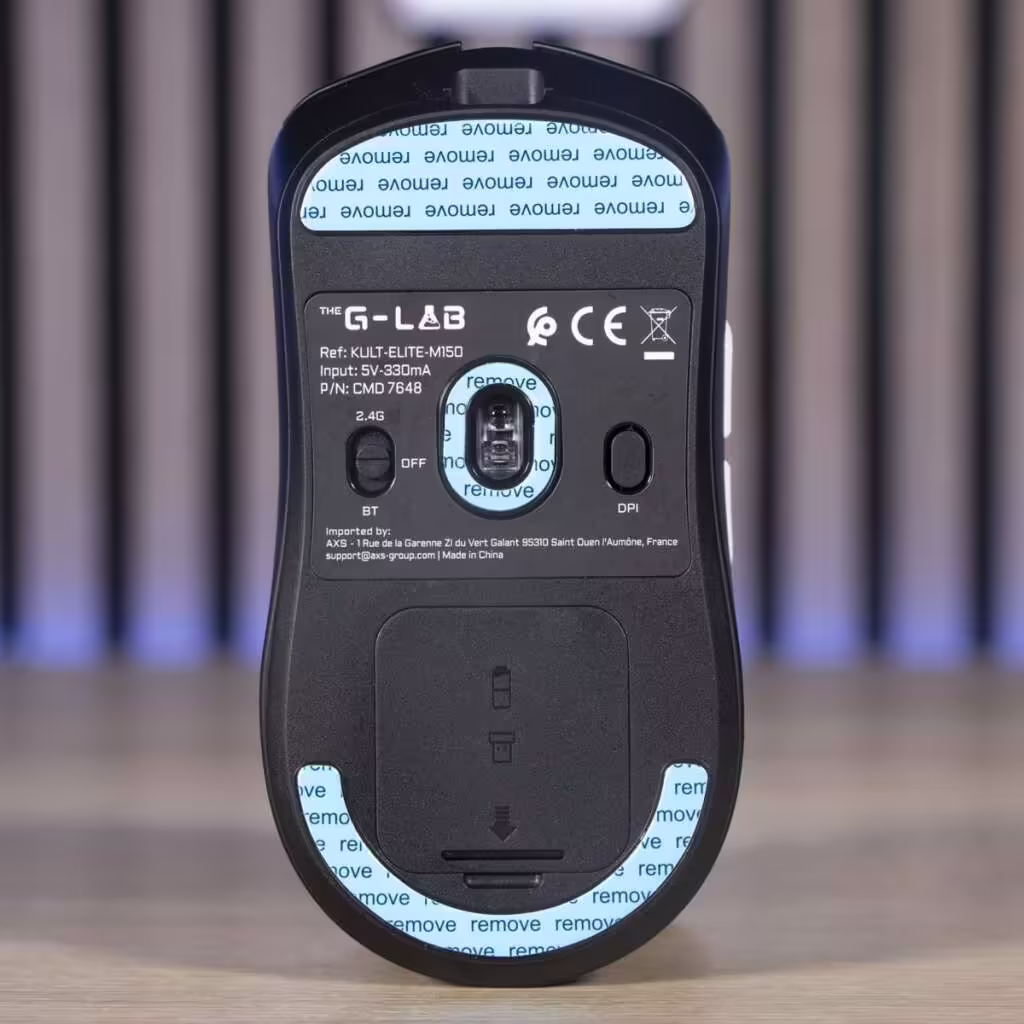 The G Lab KULT Elite M150 dessous vue globale