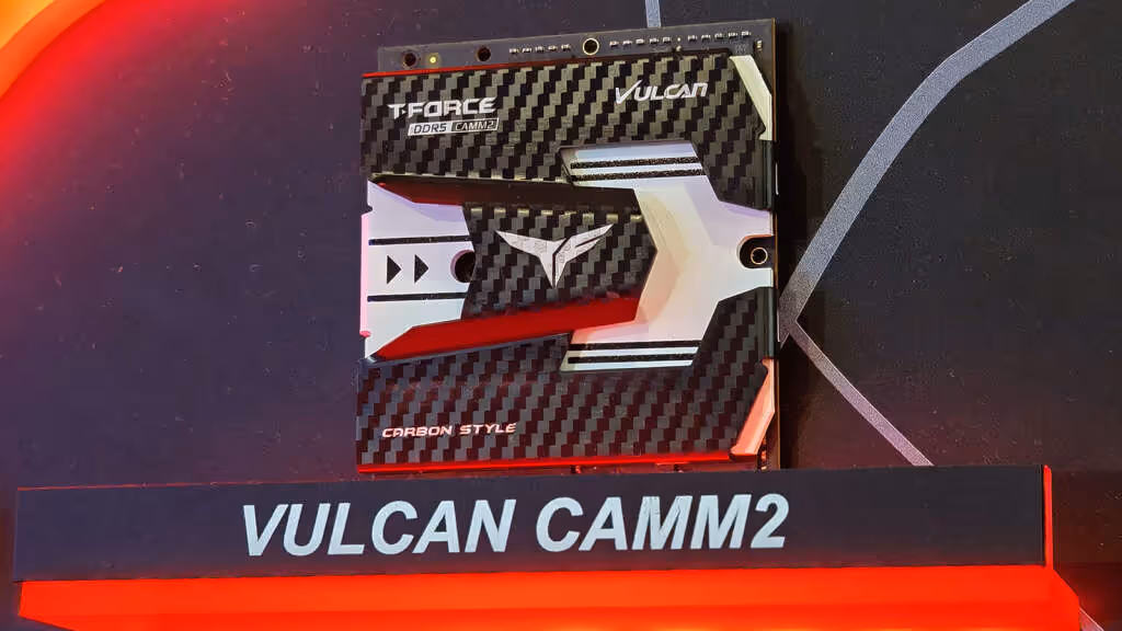 VULCAN CAMM2 TEAMGROUP T FORCE au Computex 2026