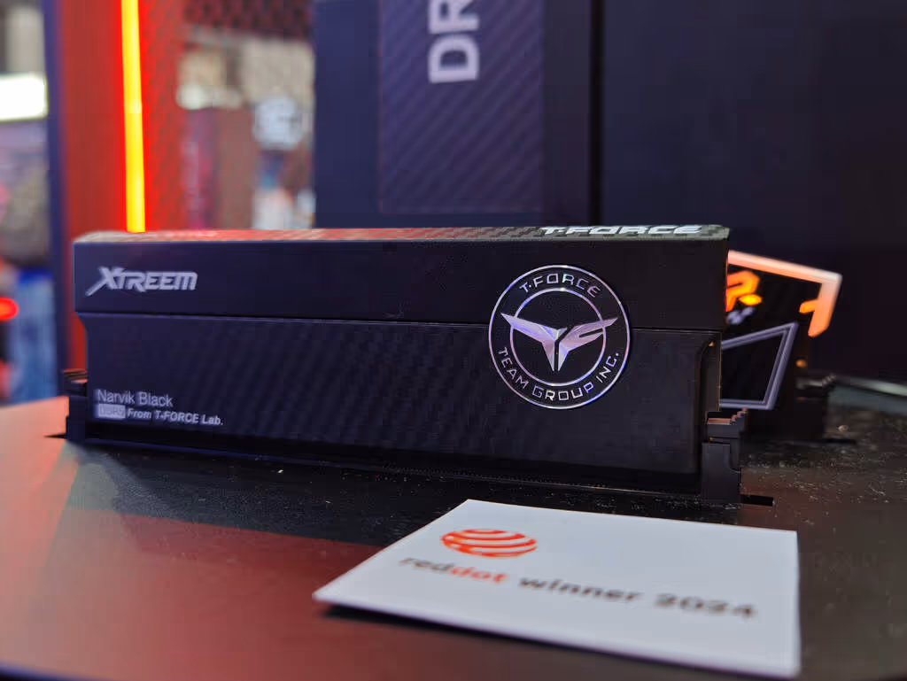 XTREEM DDR5 CARBON STYLE TEAMGROUP T FORCE au Computex 2026