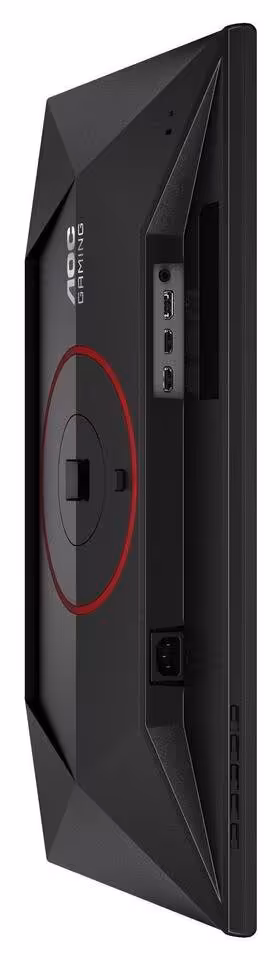 Dos du moniteur AOC Gaming 25G4ZR avec logo AOC et connectique latérale visible