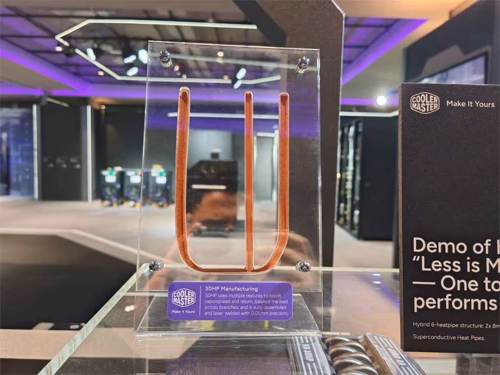 cooler master 3dhp tech caloducs
