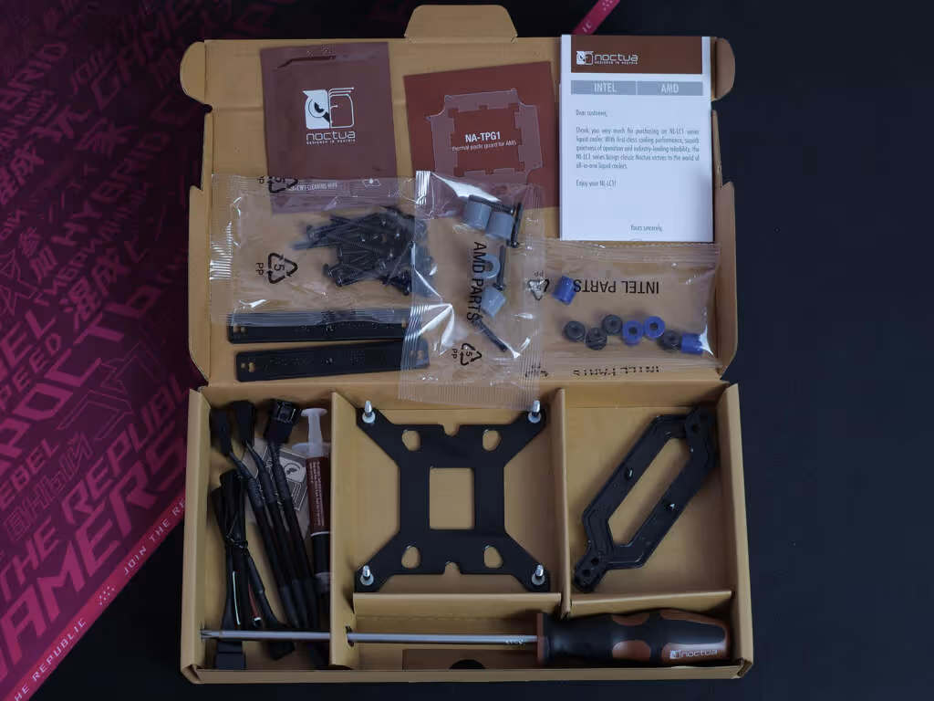 Test Noctua NL-LC1-36 : Noctua arrive enfin dans le watercooling AIO 6 noctua nl lc1 36 bundle