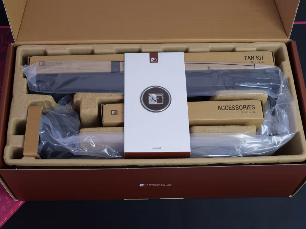 Test Noctua NL-LC1-36 : Noctua arrive enfin dans le watercooling AIO 4 noctua nl lc1 36 emballage ouverture