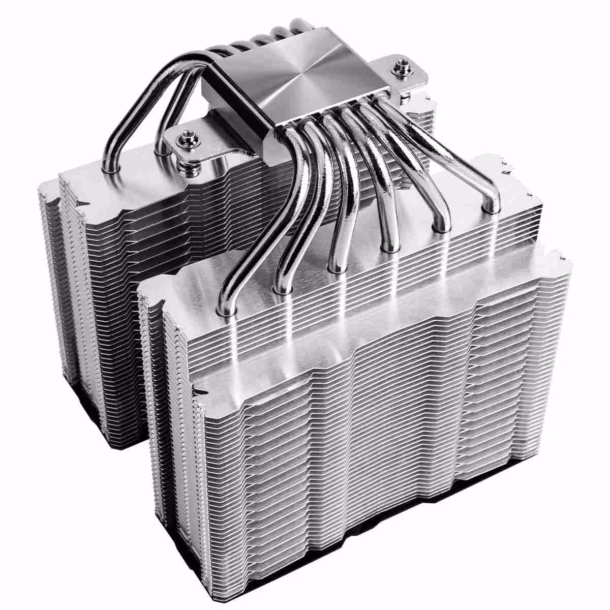 Peerless Assassin SE V3 : Thermalright décline ses ventirads 120 et 140 mm retravaillés 5 Ventirad CPU Thermalright en finition argentée, double tour, six caloducs et base cuivre