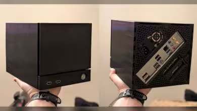 AMD’s Jacob Terkelsen, who works on AI GPU board validation, has shown a Steam Machine-style Mini-ITX PC build with GeForce R