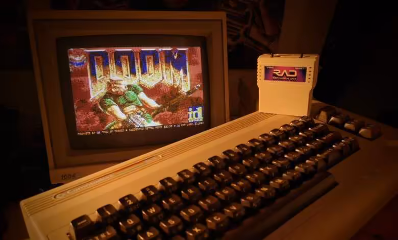 Doom Commodore 64 : Steve McCrea vise 8 niveaux jouables sur la machine de 1982 1 Doom for Commodore 64