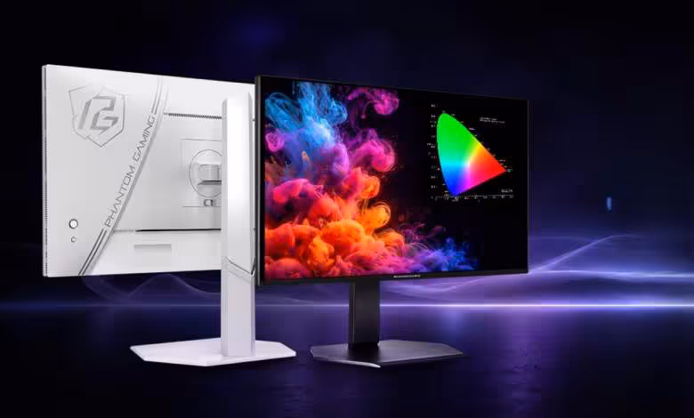 PGO27QSA : ASRock décline son QD-OLED 27 pouces 1440p 240 Hz en noir et blanc 1 PGO27QSA 01