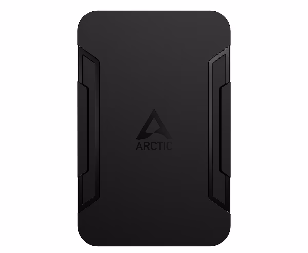 Contrôleur ARCTIC Fan Controller noir, vue de face avec logo central