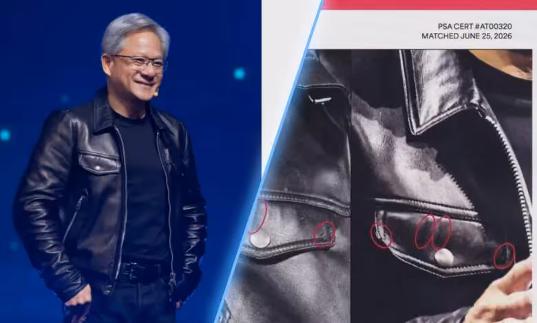 Jensen Huang : sa veste signée aux enchères vaut jusqu’au prix de 30 RTX 5090 1 The most expensive NVIDIA-branded item this month may not have a GPU