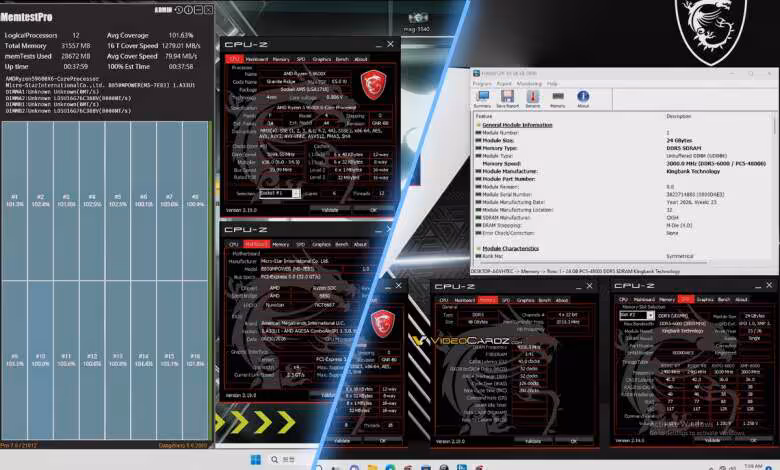 DDR5 CXMT sur AMD : MSI valide jusqu’à 8200 MT/s avec un BIOS de test dédié 1 MSI announces BIOS support for Chinese CXMT DDR5 memory support on AMD motherboards up to 8200 MT/s