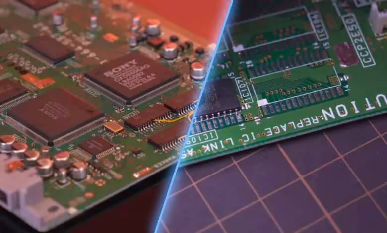 PlayStation 16 MB : un mod porte la console de Sony de 2 MB à 16 MB de RAM 1 Modders install 16MB of RAM in the original PlayStation