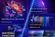 HKC details 31.4-inch and 27-inch RGB MiniLED monitors with up to 4,788 dimming zones