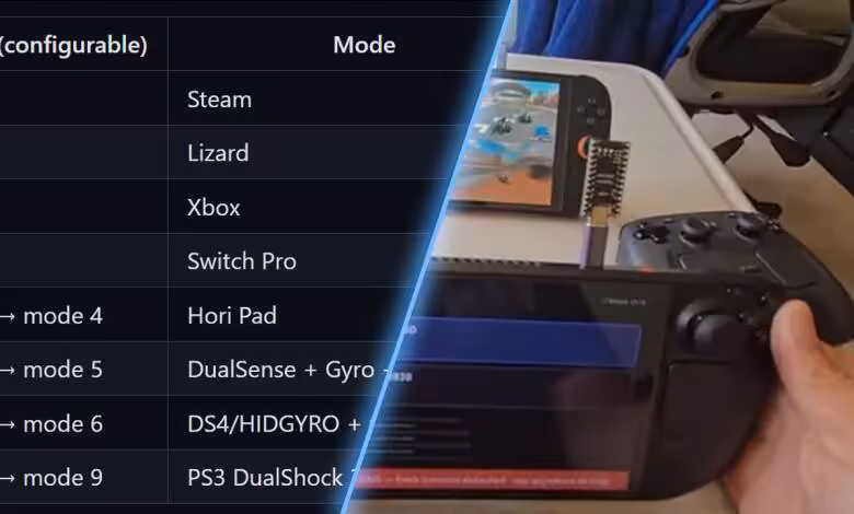 OpenPuck transforme une carte à 8 $ en récepteur multi-mode pour Steam Controller 1 OpenPuck turns an $8 board into a multi-mode Steam Controller receiver