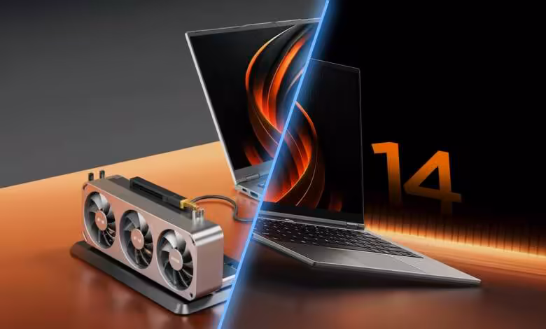 Lecoo Pro14 : Ryzen 7 H 255, OCuLink, USB4 et 32 Go dès 4 599 yuans chez Lenovo 1 Lenovo Lecoo Pro14 features Ryzen 7 H 255, OCuLink and USB4 for around $679