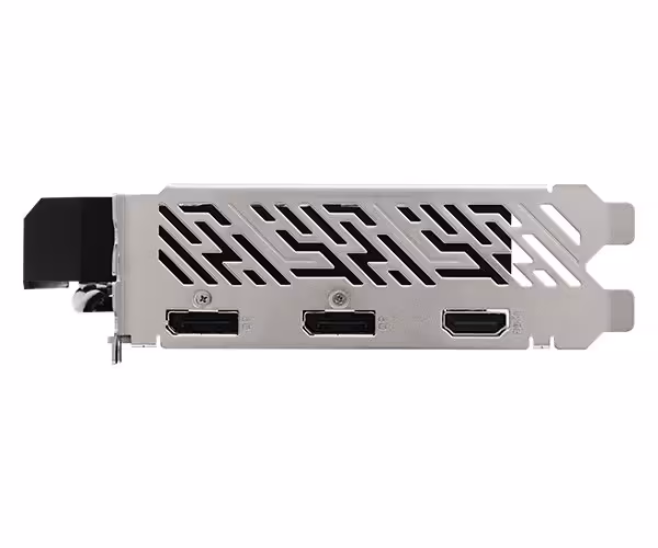 Équerre de sortie vidéo d’une carte graphique avec trois ports DisplayPort et un port HDMI