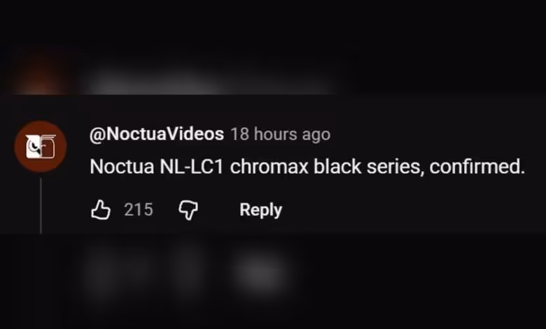 NL-LC1 : Noctua confirme une version chromax.black de ses premiers AIO pour fin d’année 1 Capture mention Noctua NL-LC1 chromax black series confirmée