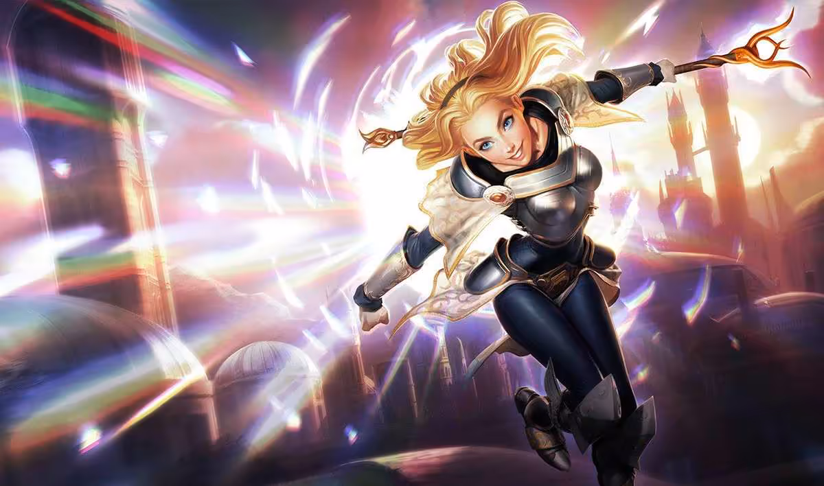 2XKO : Riot met fin au développement actif dès décembre 2026 après un net recul 4 Championne blonde de 2XKO en pleine course avec effet lumineux arc-en-ciel