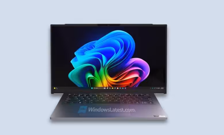 Project Swan : Lenovo prépare un ThinkBook à écran OLED extensible sur deux côtés 1 Lenovos Project Swan rollable ThinkBook laptop